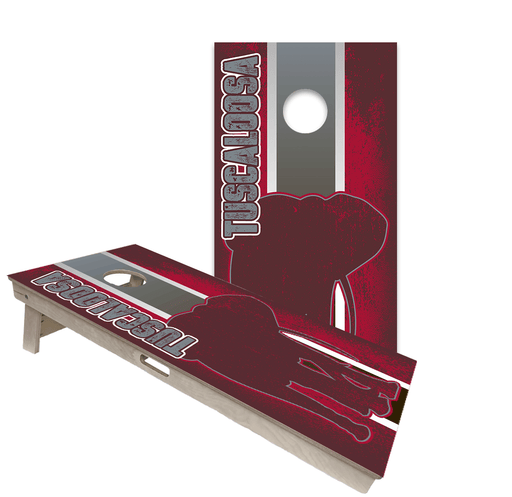 Cornhole Boards World Series of Cornhole Official 2' x 4' Professional Cornhole Board Runway 2402P - Tuscaloosa