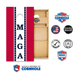 Cornhole Boards World Series of Cornhole Official 2' x 4' Professional Cornhole Board Runway 2402P - MAGA