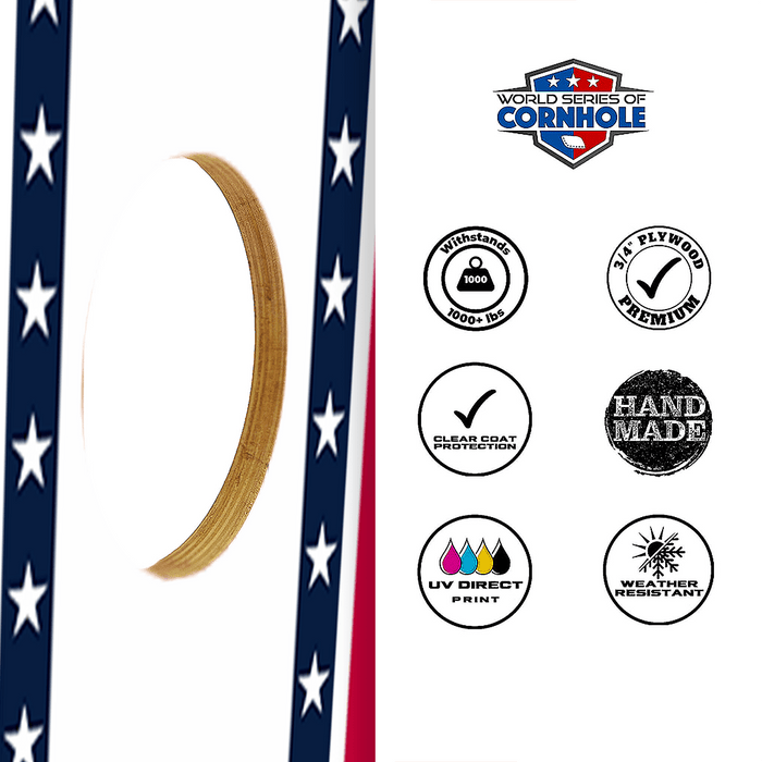 Cornhole Boards World Series of Cornhole Official 2' x 4' Professional Cornhole Board Runway 2402P - MAGA