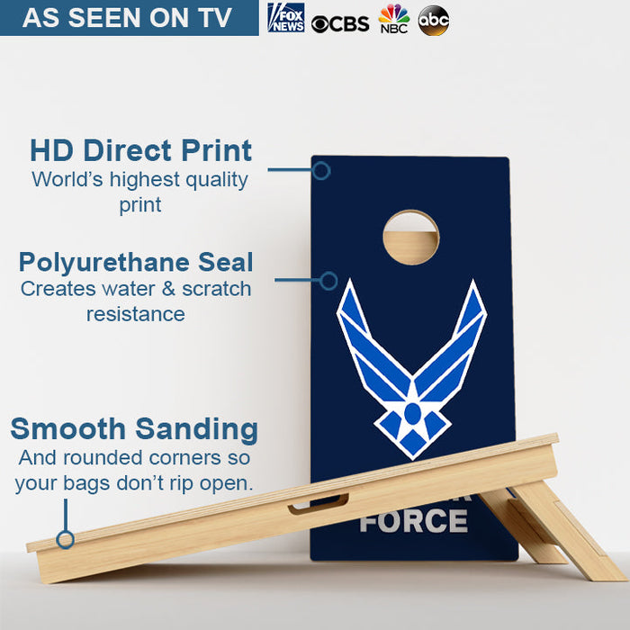 U.S Airforce Professional Cornhole Boards