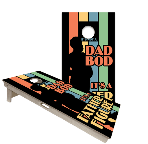 Cornhole Boards World Series of Cornhole Official 2' x 4' Professional Cornhole Board Runway 2402P - Dad Bod