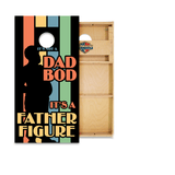 Cornhole Boards World Series of Cornhole Official 2' x 4' Professional Cornhole Board Runway 2402P - Dad Bod