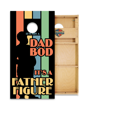 Cornhole Boards World Series of Cornhole Official 2' x 4' Professional Cornhole Board Runway 2402P - Dad Bod