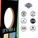 Cornhole Boards World Series of Cornhole Official 2' x 4' Professional Cornhole Board Runway 2402P - Dad Bod
