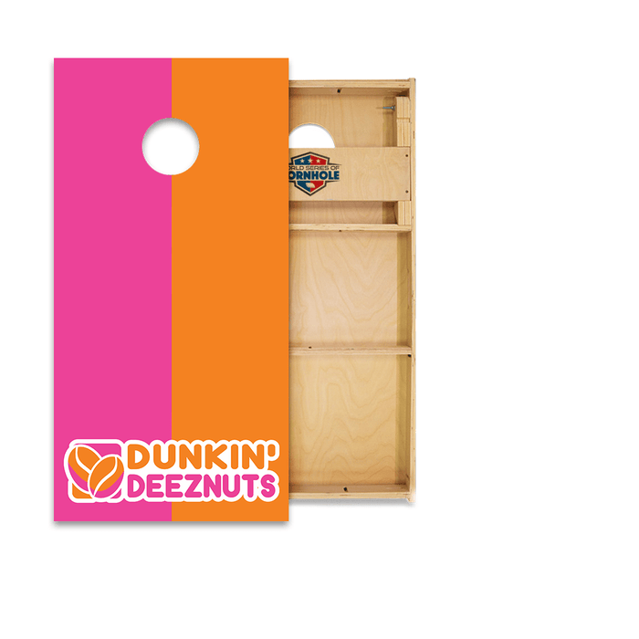 Cornhole Boards World Series of Cornhole Official 2' x 4' Professional Cornhole Board Runway 2402P - Dunkin Deeznuts
