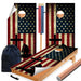 Soldier Cross Flag Cornhole Boards Wraps (Set of 2)