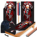Sick Race Flag Cornhole Boards Wraps (Set of 2)