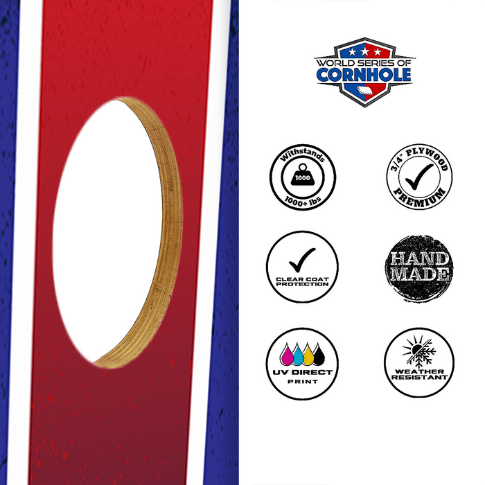 Cornhole Boards World Series of Cornhole Official 2' x 4' Professional Cornhole Board Runway 2402P - You Free Tonight