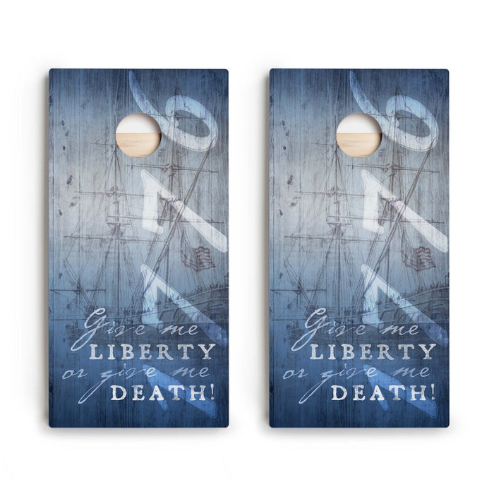 1776 Blue Star Cornhole Boards