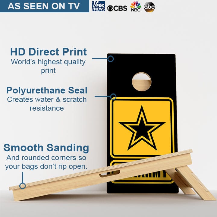 Boards Army Professional Cornhole Boards