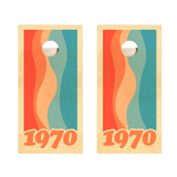 1970 Graphic Star Cornhole Boards