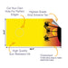 SUNSET PALMS Cornhole Boards Wraps (Set of 2)