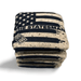 Cornhole Bag Black & White The Statesmen Pro Cornhole Bags (6/9).  Flat fill, smaller profile.