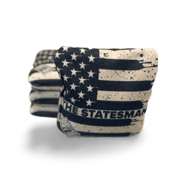 Cornhole Bag The Statesmen Pro Cornhole Bags (6/9).  Flat fill, smaller profile.