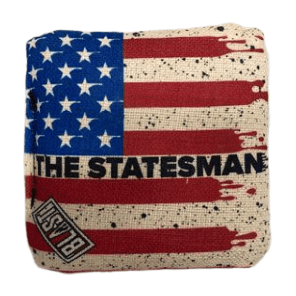 Cornhole Bag The Statesmen Pro Cornhole Bags (6/9).  Flat fill, smaller profile.