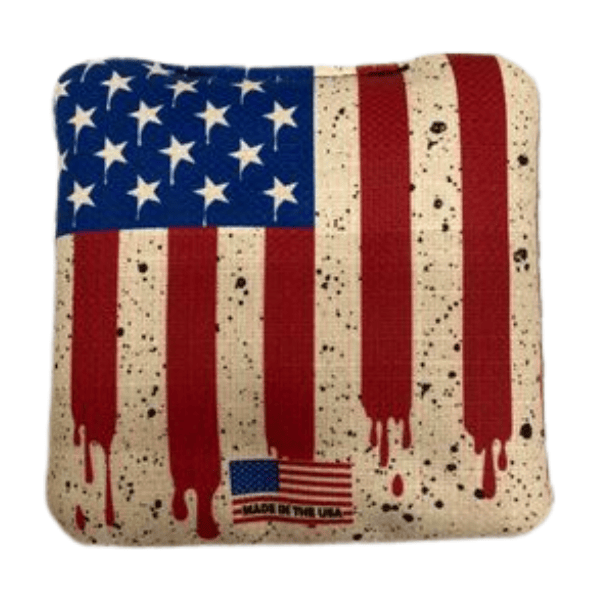 Cornhole Bag The Statesmen Pro Cornhole Bags (6/9).  Flat fill, smaller profile.