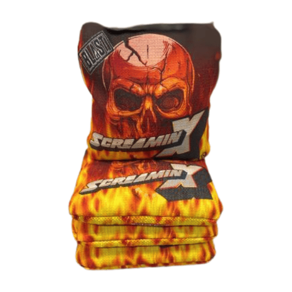 Cornhole Bag Screamin X Cornhole Bags (7/9 or optional 7/10)