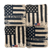 Cornhole Bag The Statesmen Pro Cornhole Bags (6/9).  Flat fill, smaller profile.