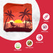 Professional Red Blue Beach Chair Cornhole Bags - Set of 8