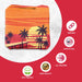 Professional Blue Red Beach Cornhole Bags - Set of 8