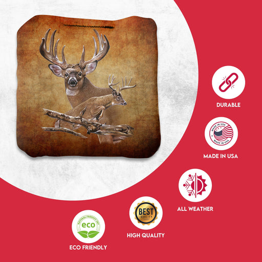 Deer Cornhole Bags - Set of 8