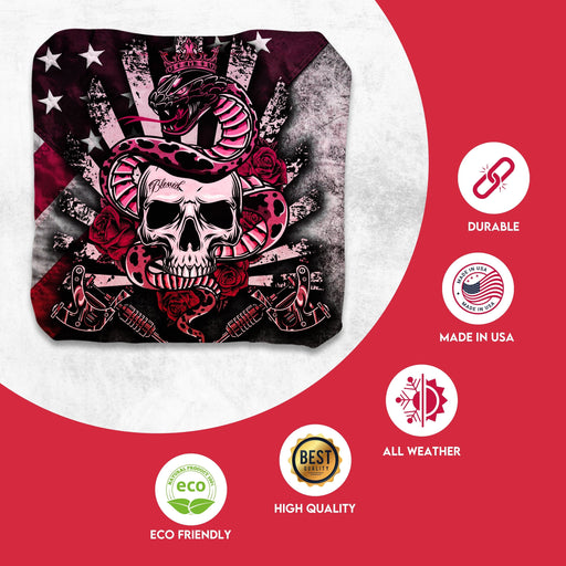 Professional King Cobra Cornhole Bags - Set of 8