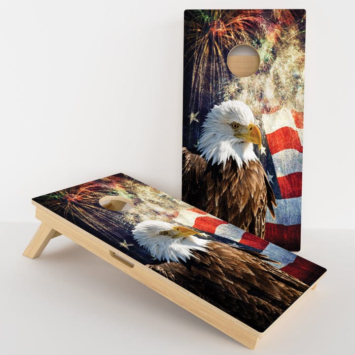 Boards American Flag/Eagle Professional Cornhole Boards