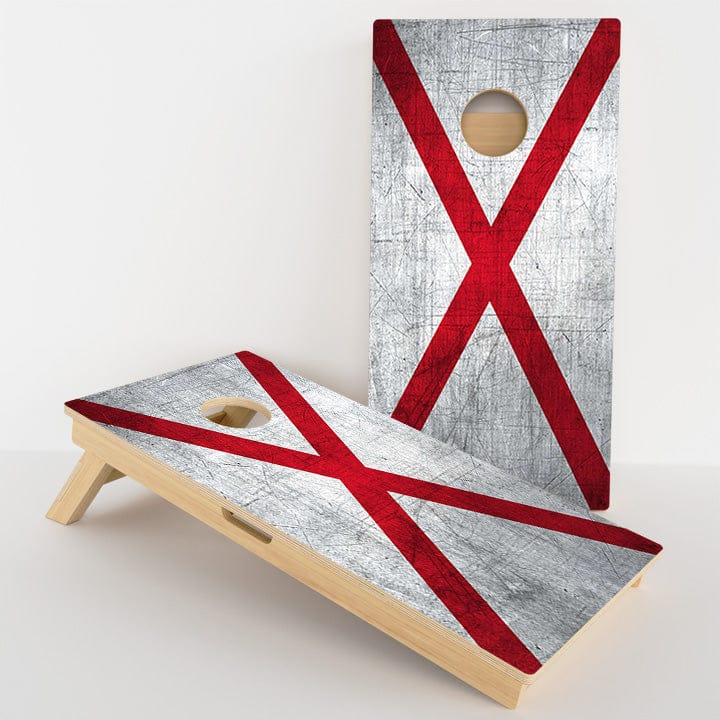 Boards Alabama Flag Professional Cornhole Boards