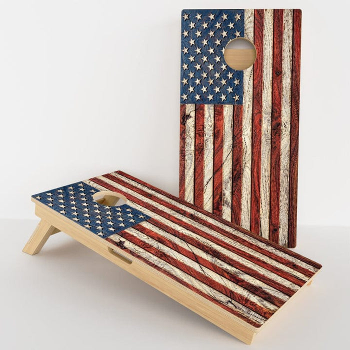 Boards American Flag Professional Cornhole Boards