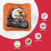 Tournament Motorcycle Bald Eagle Cornhole Bags - Set of 8