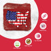 USA Map Cornhole Bags - Set of 8