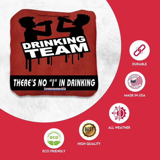 Drinking Team Cornhole Bags - Set of 8