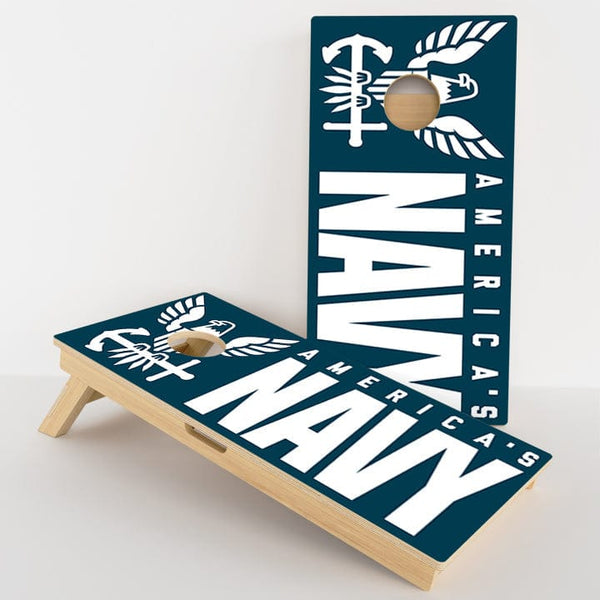 Boards NAVY Professional Cornhole Boards
