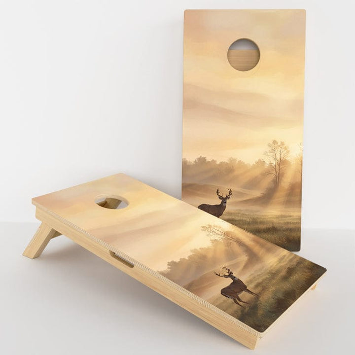 Boards Sunrise Deer Professional Cornhole Boards