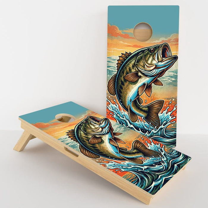 Boards Bass Fishing Professional Cornhole Boards