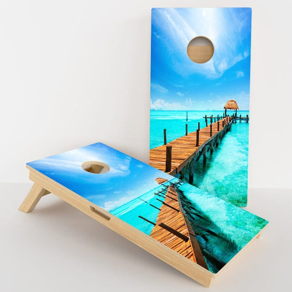 Boards Beach Paradise Professional Cornhole Boards