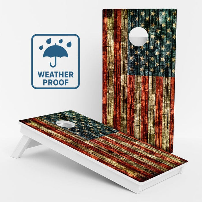 Boards Brick Flag Weather Proof Cornhole Boards