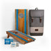 Cornhole Boards Detroit 1ft x 2ft Gameday Teams Epoxy Resin Wood Compact Travel Cornhole Board Set