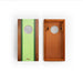 Cornhole Boards 1ft x 2ft Graphic Wood Travel Cornhole Set | Classic Beach Stripes Collection