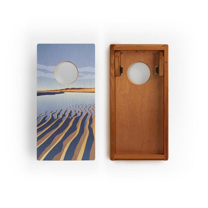 Cornhole Boards 1ft x 2ft Graphic Wood Travel Cornhole Set | National Parks Inspired Collection