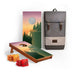 Cornhole Boards Cliff View 1ft x 2ft Graphic Wood Travel Cornhole Set | National Parks Inspired Collection