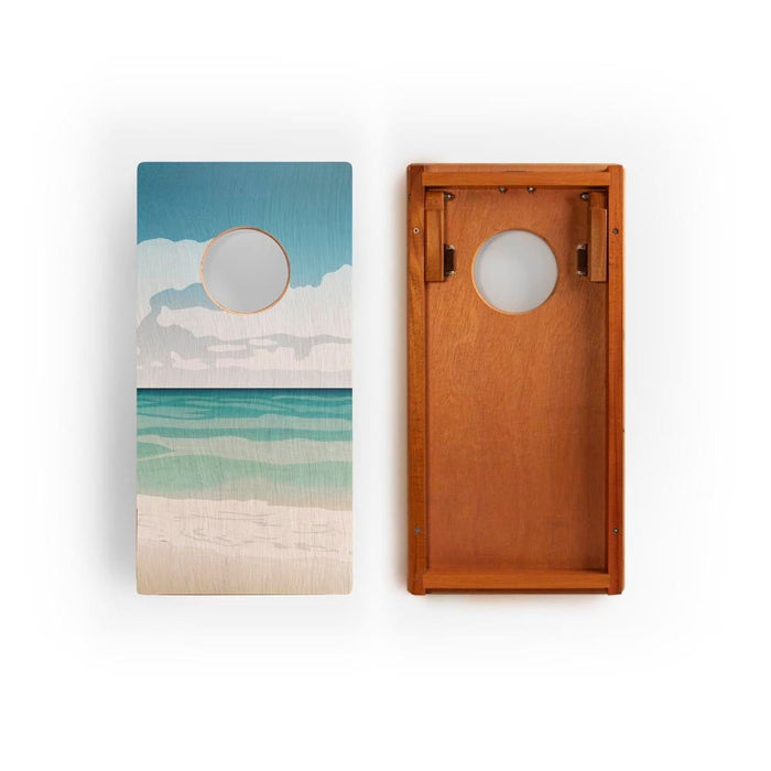 Cornhole Boards 1ft x 2ft Graphic Wood Travel Cornhole Set | National Parks Inspired Collection