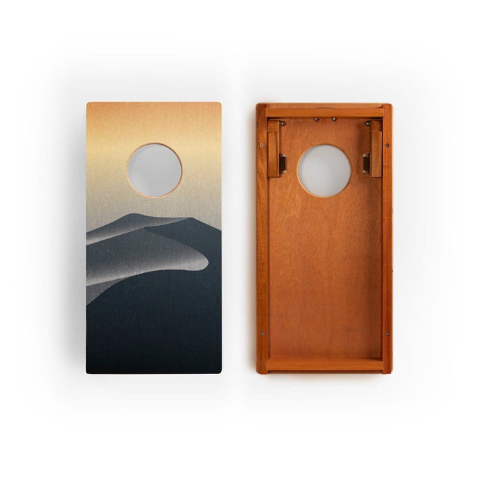 Cornhole Boards 1ft x 2ft Graphic Wood Travel Cornhole Set | National Parks Inspired Collection
