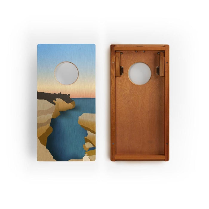 Cornhole Boards 1ft x 2ft Graphic Wood Travel Cornhole Set | National Parks Inspired Collection
