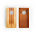 Cornhole Boards 1ft x 2ft Graphic Wood Travel Cornhole Set | Natural Surf Beach Collection