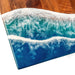 Cornhole Boards 1ft x 2ft Resin & Wood Travel Cornhole Set | Beach Wave