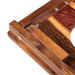 Cornhole Boards 1ft x 2ft Resin & Wood Travel Cornhole Set | Live Edge River Collection