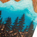 Cornhole Boards 1ft x 2ft Resin & Wood Travel Cornhole Set | Mountain Collection