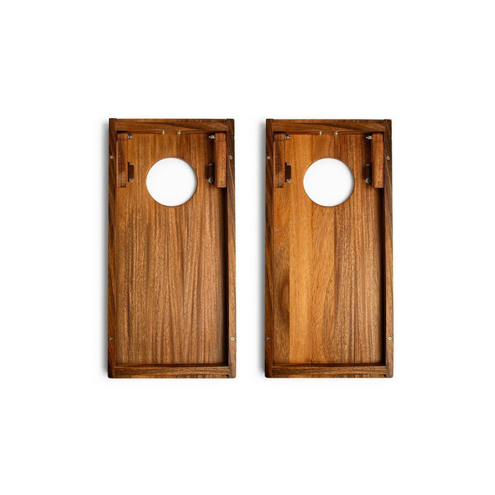 Cornhole Boards 1ft x 2ft Resin & Wood Travel Cornhole Set | Mountain Collection