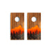 Cornhole Boards 1ft x 2ft Resin & Wood Travel Cornhole Set | Mountain Collection